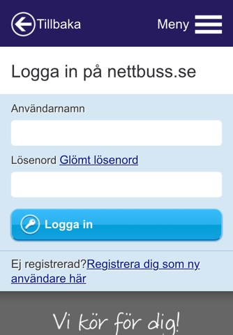 Nettbuss.se screenshot 4