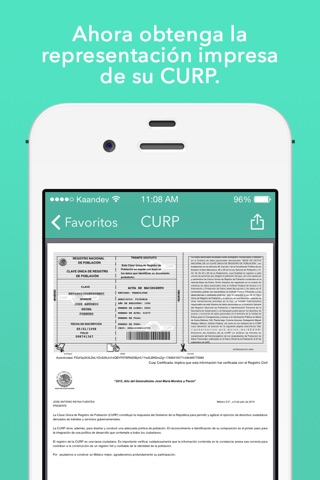 Consulta tu CURP en México screenshot 4