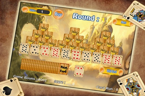 Golden Solitaire Cards Game screenshot 3