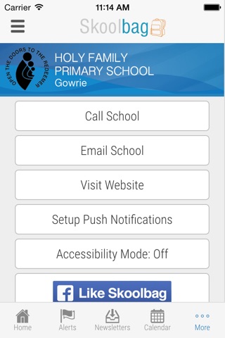 Holy Family Primary School Gowrie - Skoolbag screenshot 4