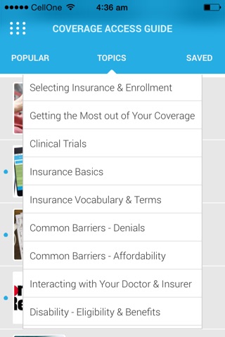 Coverage Access Guide – A Consumer’s Guide to Insurance screenshot 3