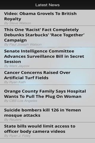 Info Wars News screenshot 2