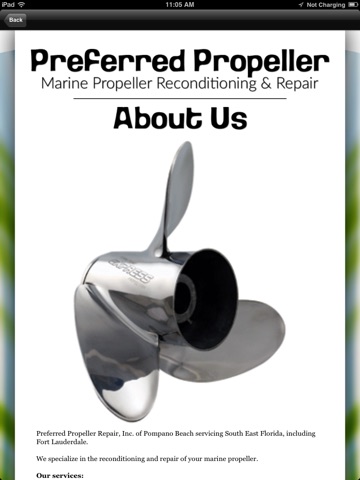 Preferred Propeller Repair, Inc HD screenshot 2