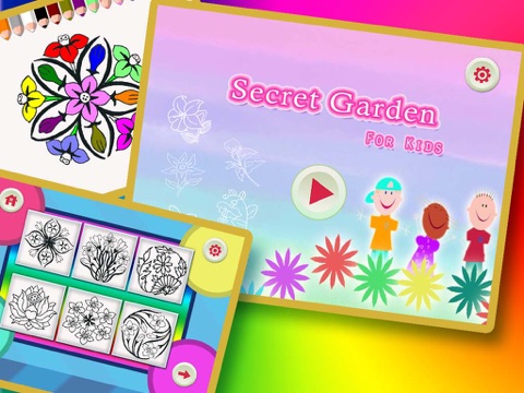 Скриншот из Secret Garden - Wonderful Coloring Book For Kids