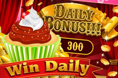 Fancy and Sweet Cupcake Treats for Desserts - Delicious Free Slot Games screenshot 3