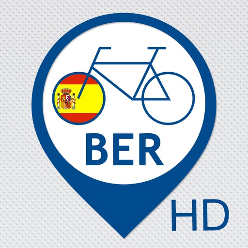 Berlín visita guiada en bicicleta: Guía multimedia GPS mapa Offline - HD icon