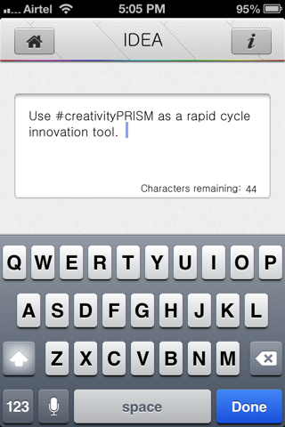 creativityPRISM - Innovation in your hand. screenshot 3
