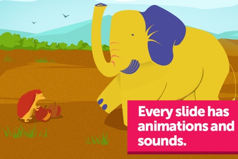 Elephant Story for Kids: The Fun Animal Adventure for Children 3 to 4 year old, preschool and up - Cute Interactive Ecology Book in English screenshot 2