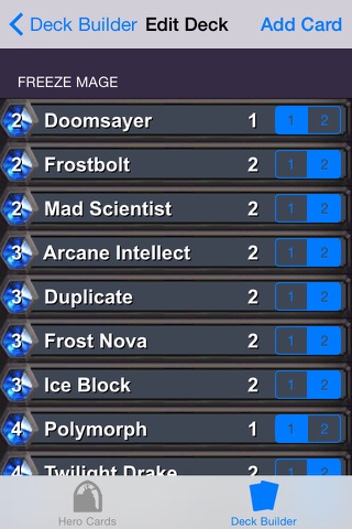 HS Companion - Companion to Hearthstone screenshot 2