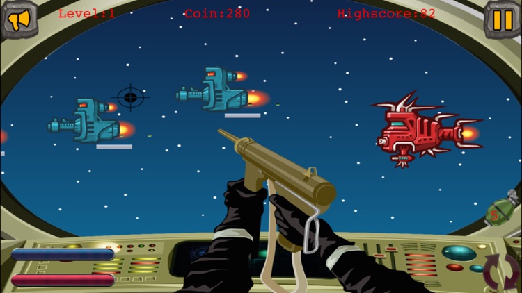 A Star Fighter Attack FREE - Cosmic  War Defense screenshot-4