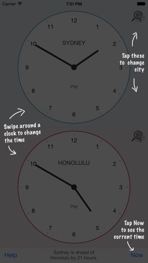 Clocks - A World Time Calculator(圖2)-速報App