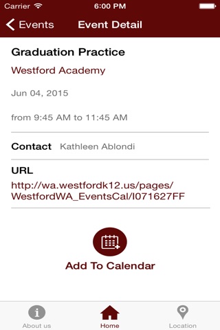 Westford Academy Mobile School App screenshot 4