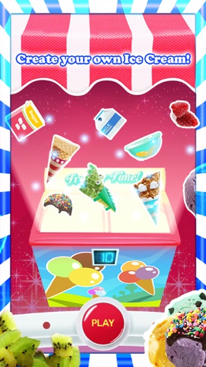 An ice cream maker game HD-make ice cream cones with flavour(圖4)-速報App