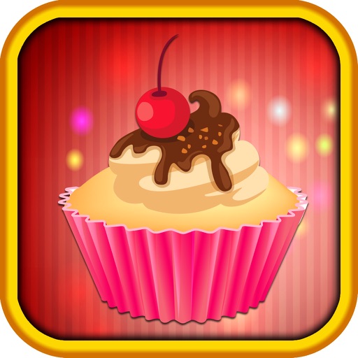 Slots Machines Spin & Win Fun Cupcakes in the House of Las Vegas Casino Games Free Icon