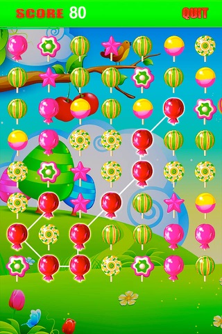 Lollipop Hero Yum Blaster Line Maker Connect - Free HD Puzzle Game Draw Mania Sweet Candy Match Party Edition screenshot 3