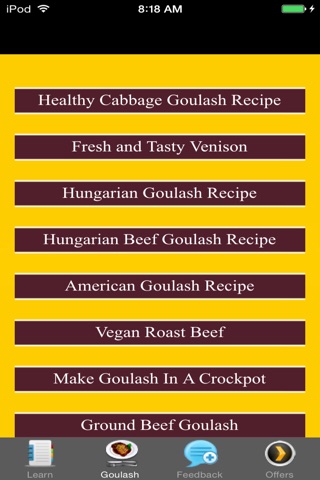 Goulash Recipes - Fresh and Tasty screenshot 4