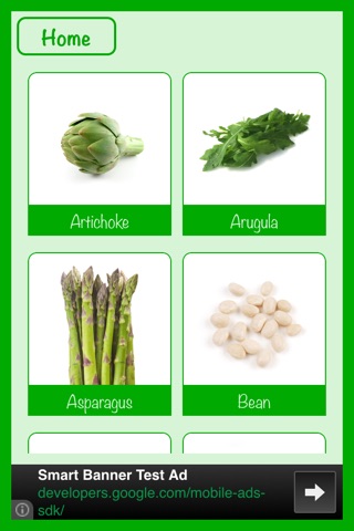 Vegetables | English screenshot 3