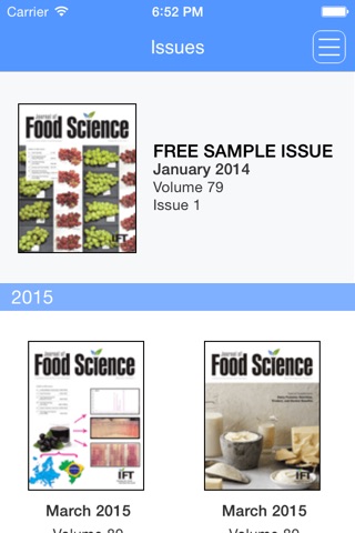 Journal of Food Science screenshot 2