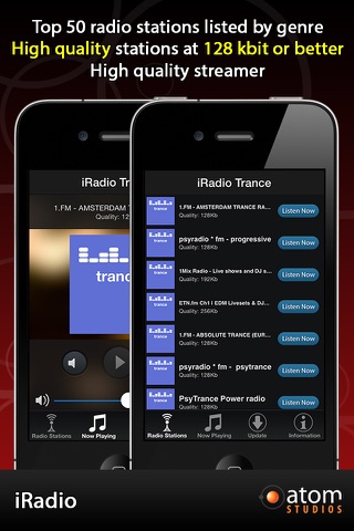 iRadio: Trance screenshot 2