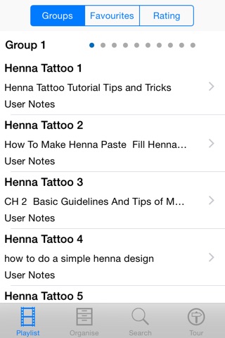 Henna Tattoo Tutorials screenshot 2