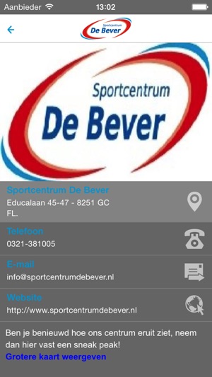 Sportcentrum de Bever(圖2)-速報App