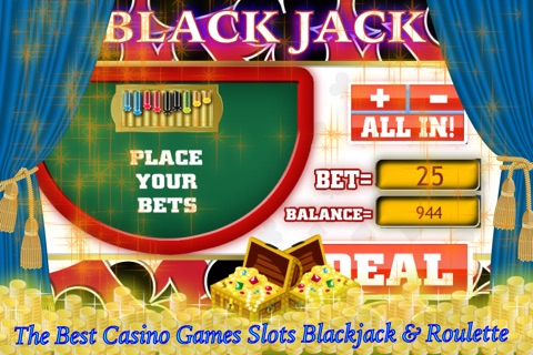 Triple Lucky Casino Games +++ Slots Machine Blackjack & Roulette +++ screenshot 2
