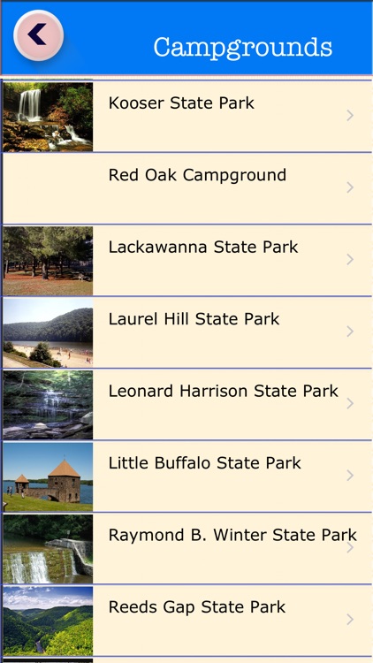 Pennsylvania  Campgrounds & RV Parks Guide
