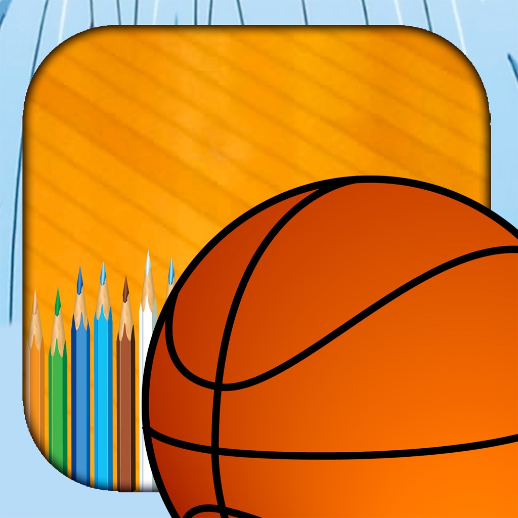 Anime basketball Coloring