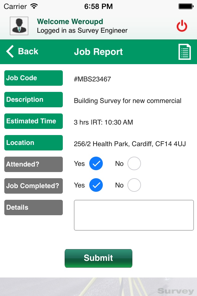 Survey Task Manager screenshot 4