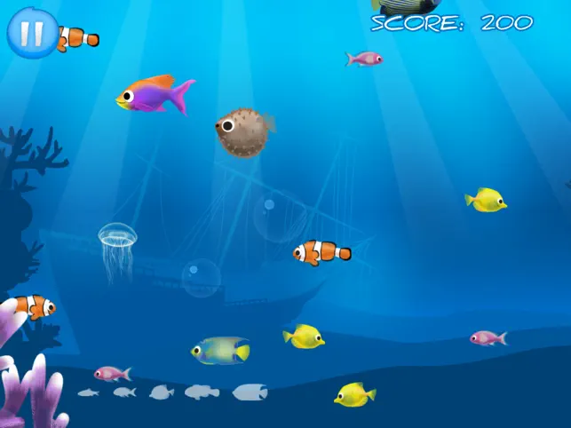 Best Hungry Fish, game for IOS