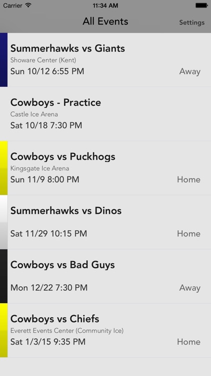 Gameday for Team Cowboy