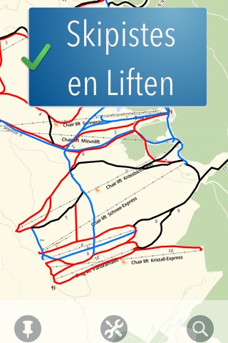 Zillertal Ski Map screenshot 2