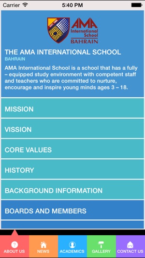 AMA International School Bahrain(圖2)-速報App