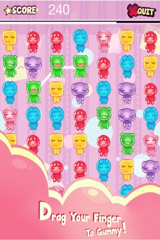 Gummy Jam Juice Drop - Crazy Addictive Connect PUzzle screenshot 2
