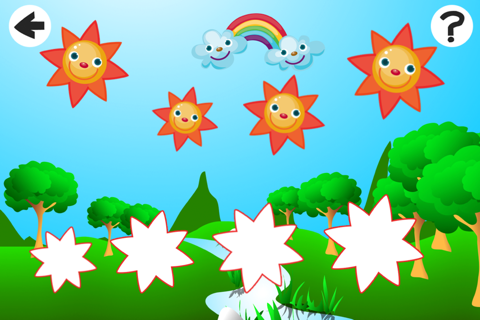 A Sort By Size Game for Children: Learn and Play with Weather screenshot 3