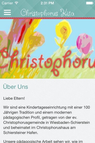 Die Christophorus Kita App screenshot 3