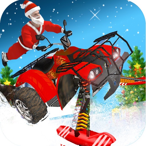 ATV Santa Ski Racing iOS App