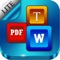 Icon Document Writer - Word Processor and Reader for Microsoft Office - Personal Edition