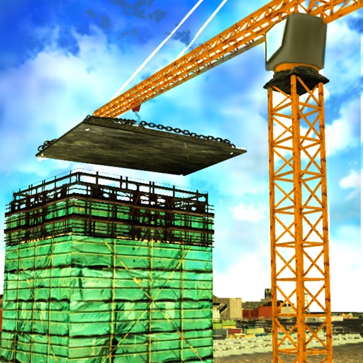 City Construction Crane Operator 3D – Heavy Transporter Truck Simulation Game Icon
