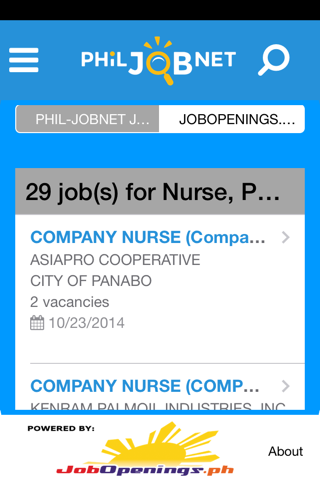 PhilJobNet screenshot 4