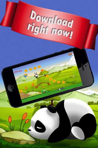 Bouncy Fat Hungry Panda Jump Pro screenshot 3
