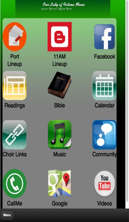 Our Lady of Fatima Choirs app