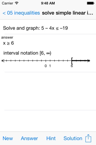 Algebra Study Problems screenshot 3