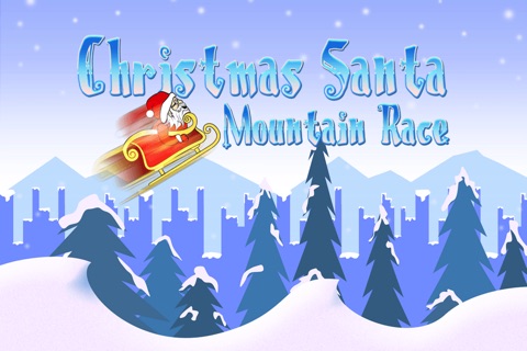 Christmas Santa Mountain Race - cool speed downhill racer screenshot 3