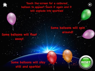 Balloon Sensory Touch, game for IOS