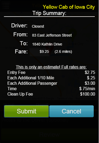 NexTaxi screenshot 3