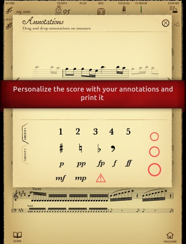 Play Vivaldi – Les Quatre Saisons, le « Printemps » (partition interactive pour violon) screenshot 4