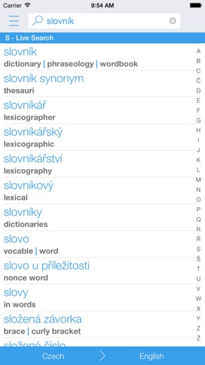 Free Czech English Dictionary and Translator (Česko - anglic(圖1)-速報App