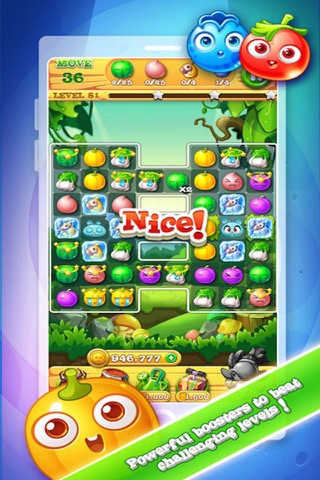 Fruit Farm Blast - 3 match puzzle game screenshot 2