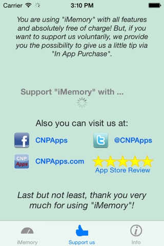 iMemory | CNPApps screenshot 3